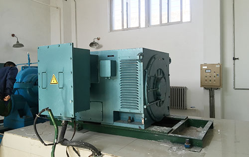 伊春某水电站工程主水泵使用我公司高压电机
